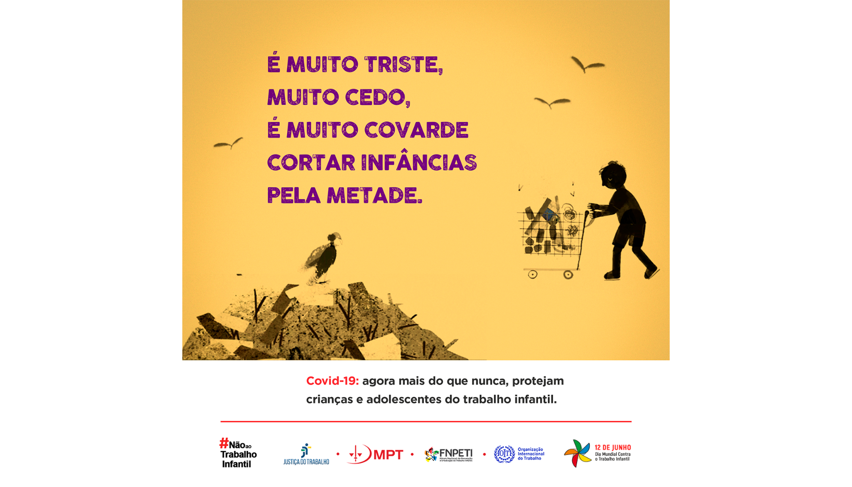 Campanha nacional alerta para risco de aumento do trabalho infantil na crise