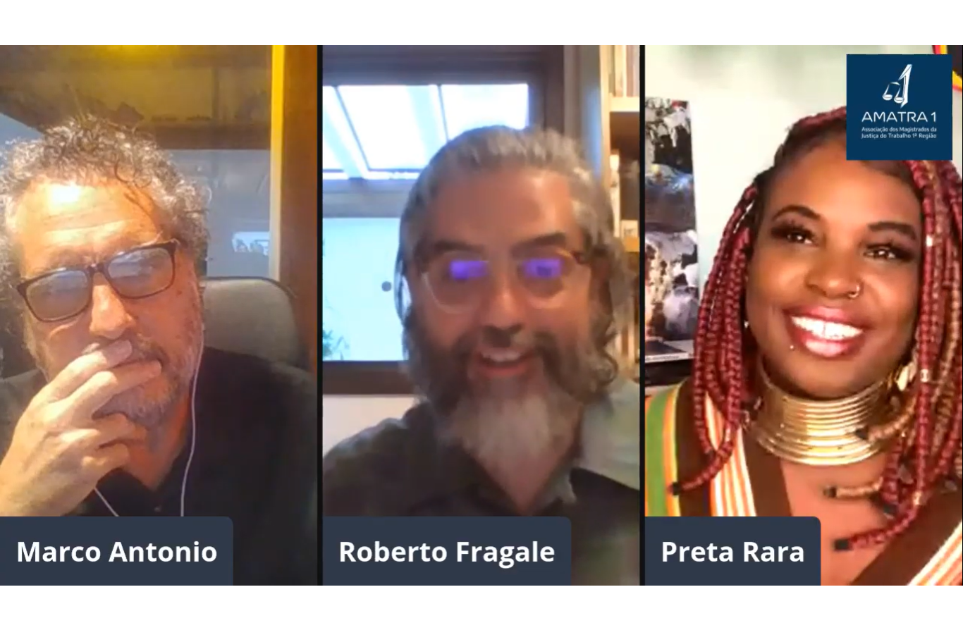 Live da AMATRA1 debate afeto e poder nas relações de trabalho doméstico