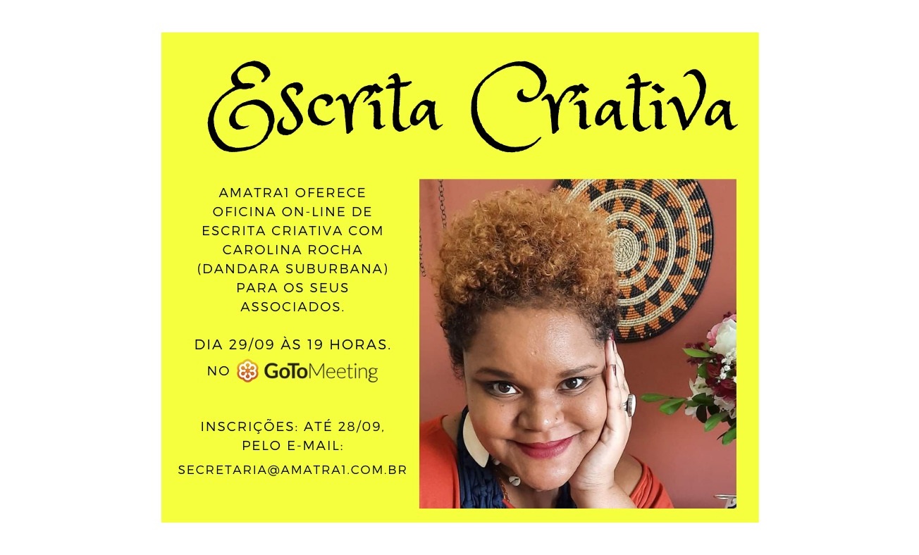 AMATRA1 promove oficina de escrita criativa para associados