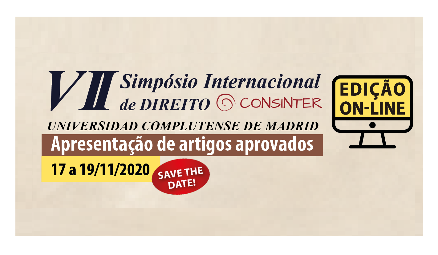 Simpósio Internacional CONSINTER será virtual por causa da Covid-19