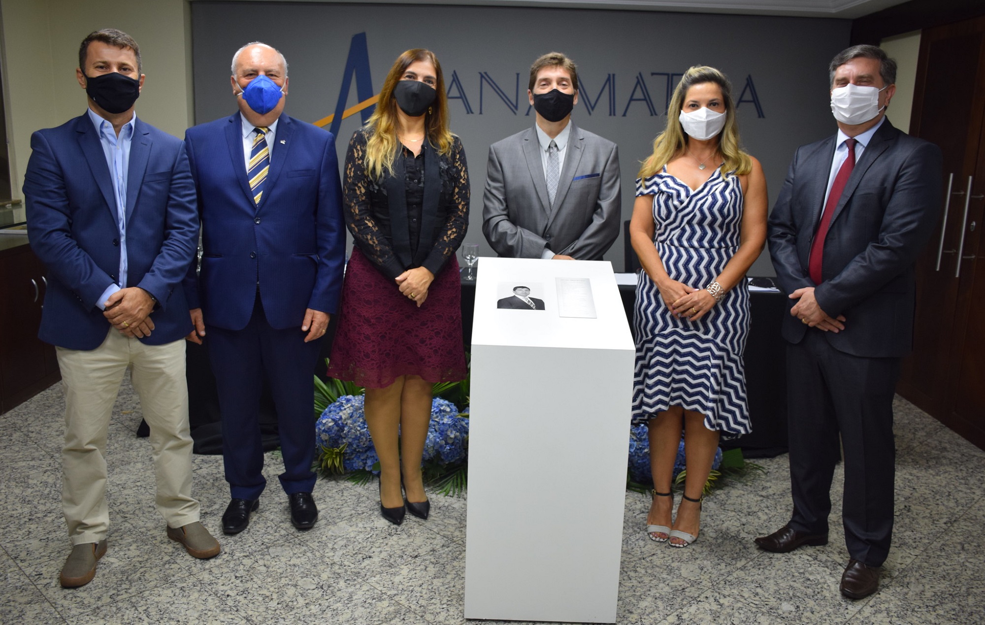 Guilherme Feliciano inaugura foto na galeria de presidentes da Anamatra