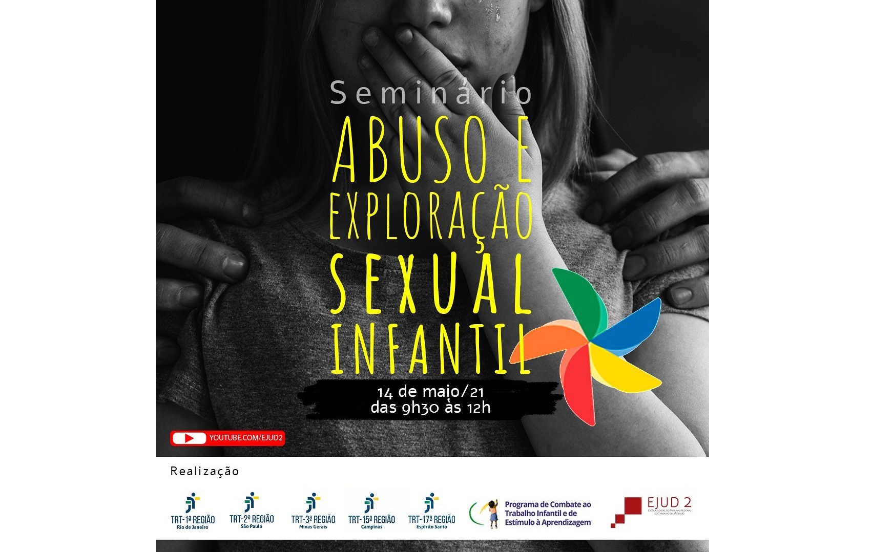 TRTs promovem seminário sobre abuso e exploração sexual infantil