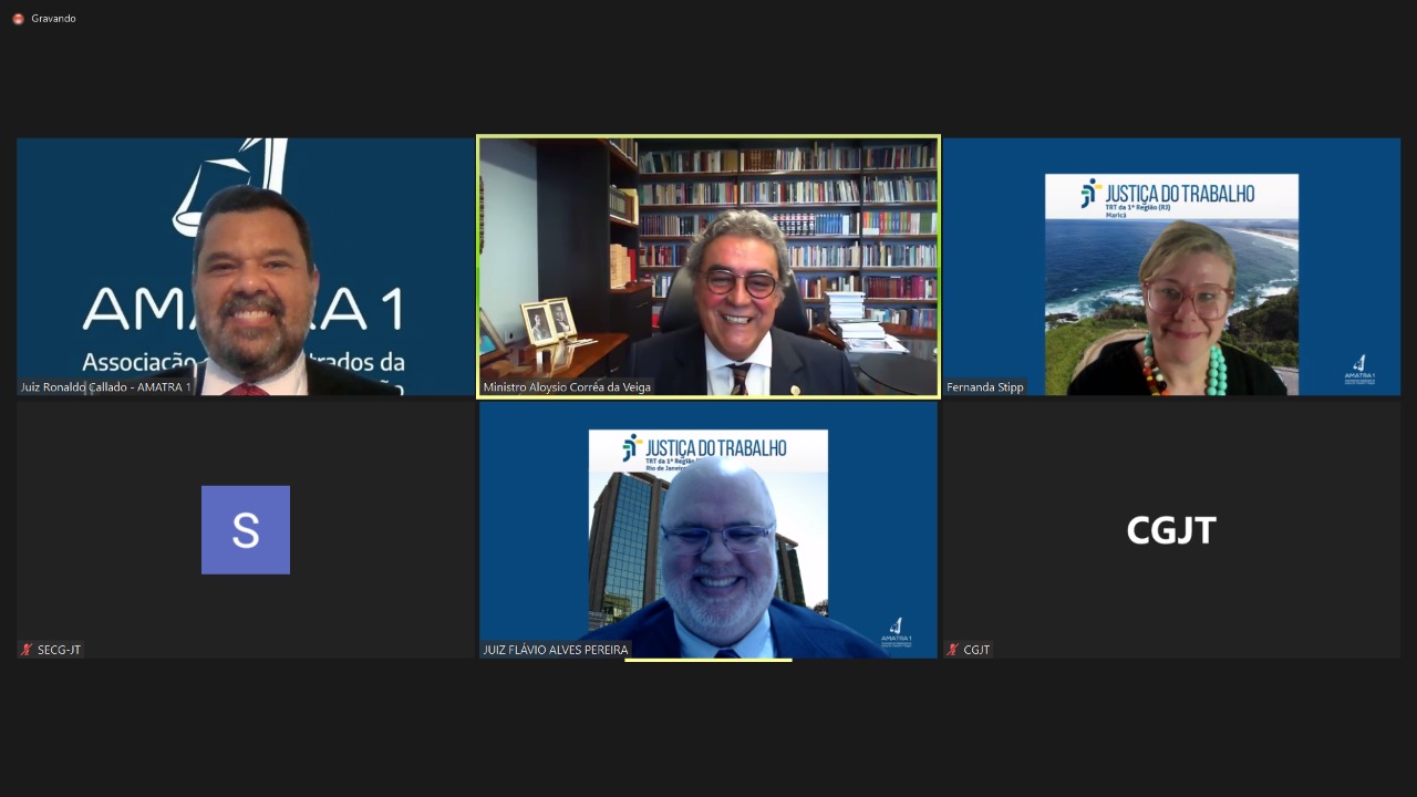 Ronaldo Callado apresenta demandas dos juízes ao corregedor-geral da JT