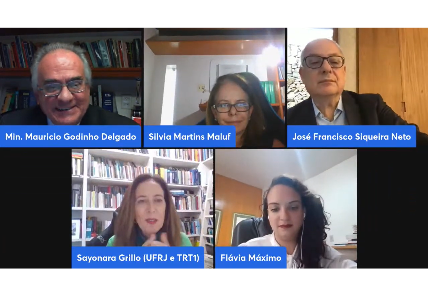 ‘Vivemos um período de desconstrução’, diz ministro do TST, em live da AMATRA1