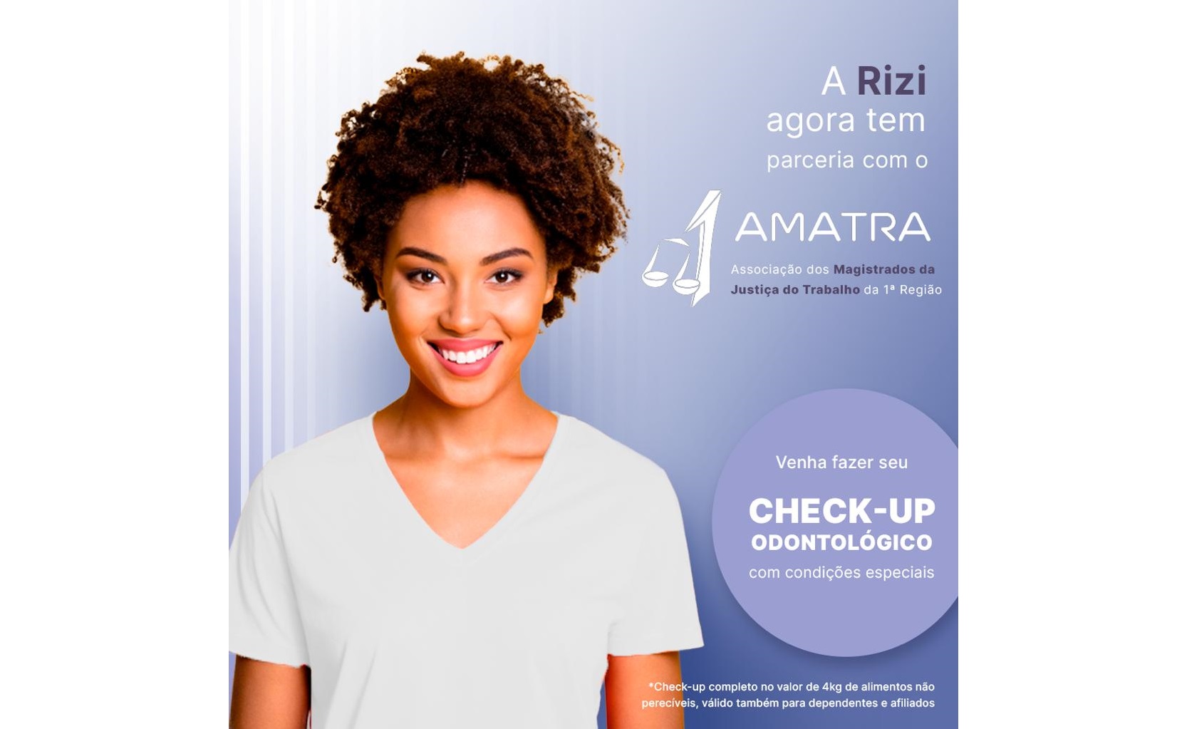 AMATRA1 firma parceria com a clínica odontológica Rizi Dental