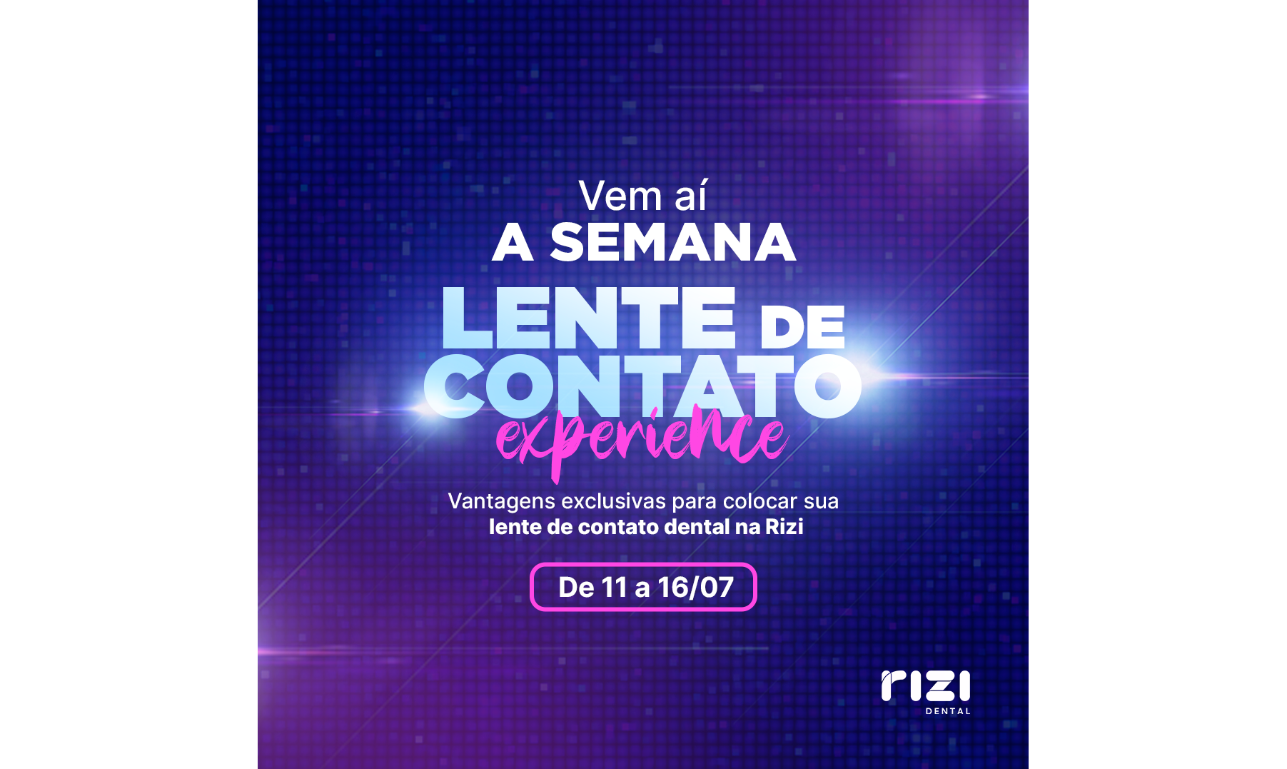 Conveniada oferece condições especiais para lentes de contato dentárias