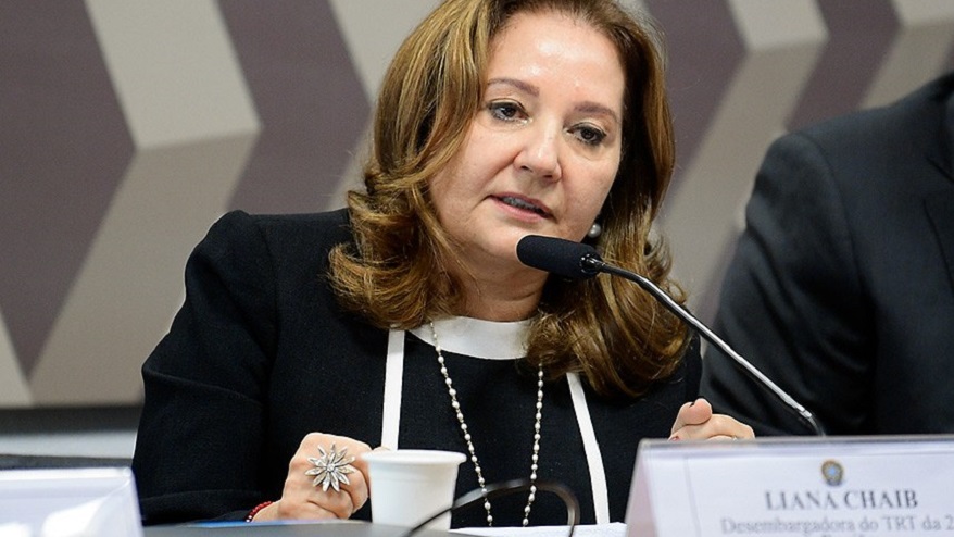 Liana Chaib é aprovada pelo Plenário do Senado Federal para ministra do TST
