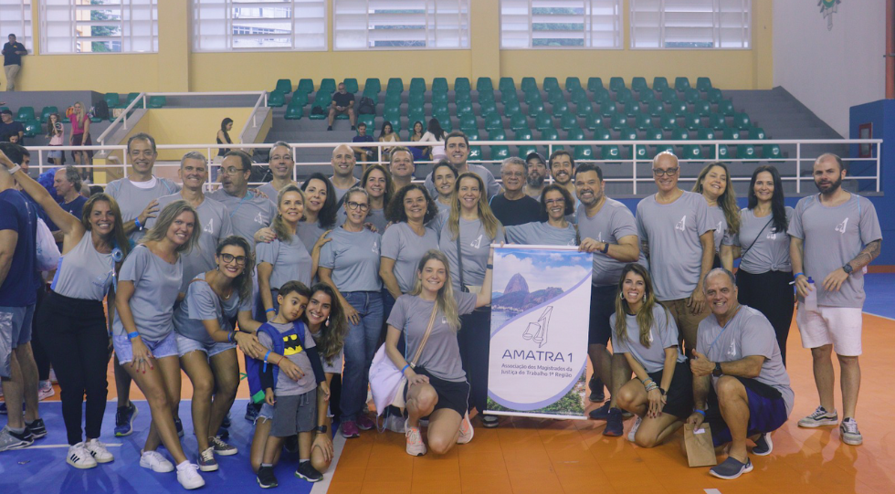AMATRA1 conquista 3ª colocação nos Jogos Nacionais da Anamatra no Rio