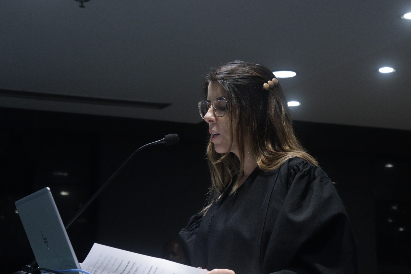 Presidenta em exercício contrapõe fala de corregedor sobre o 1º grau