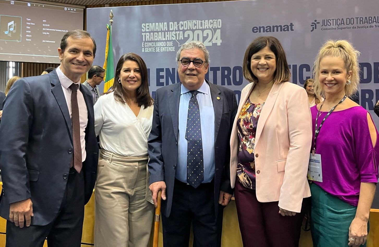 Associadas representam TRT em Encontro de Magistrados e Servidores