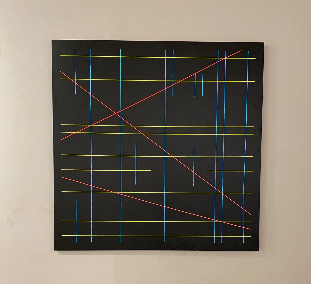 Edna Kauss expõe trabalho na mostra ‘Abstratos Geométricos e algo mais…’